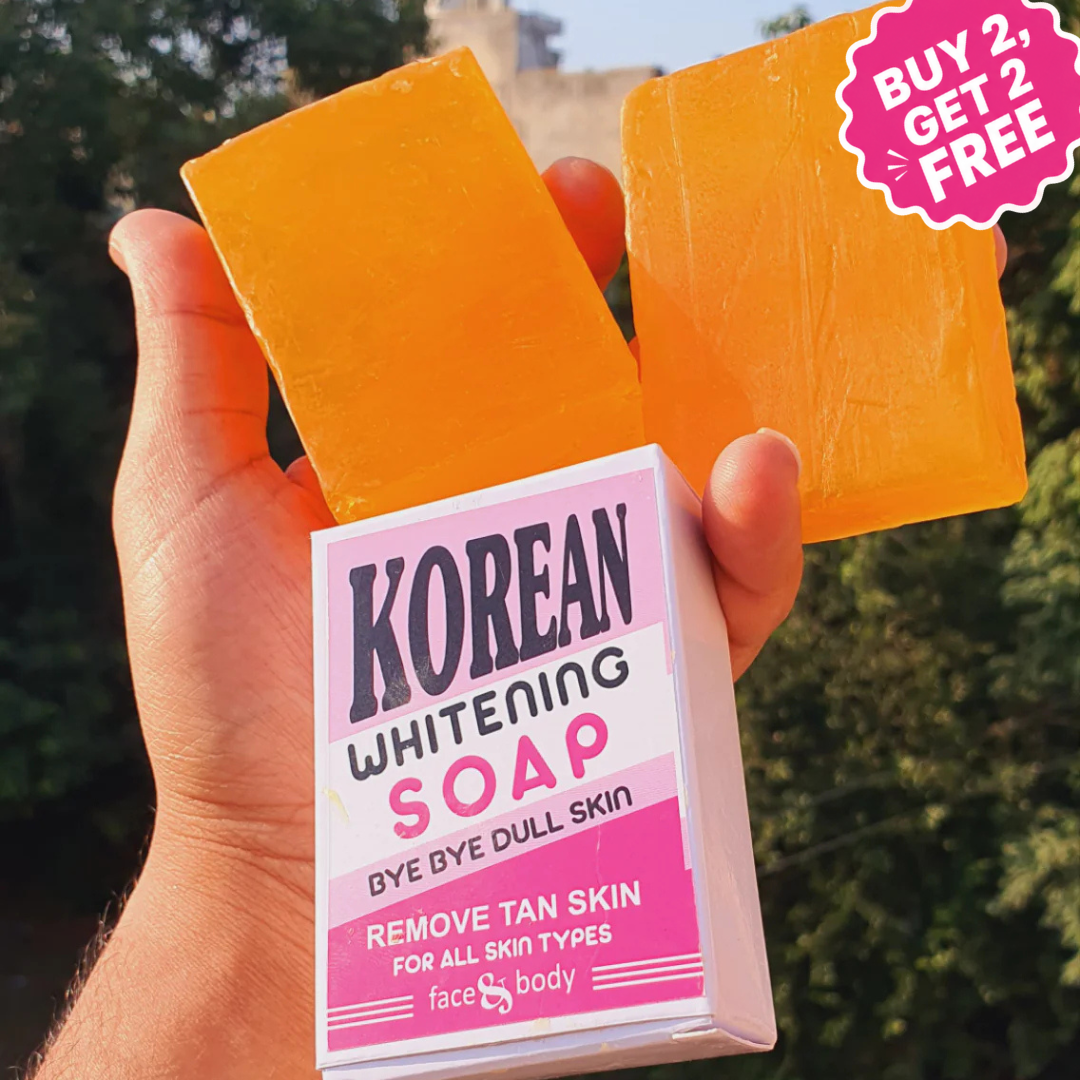 Korean Whitening Soap (Buy 2 Get 2 FREE)