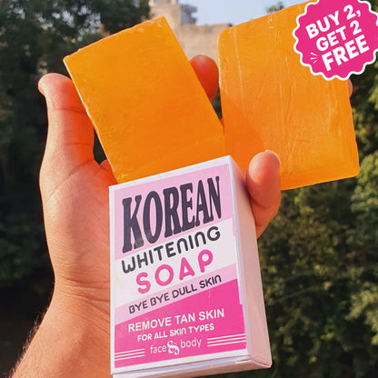Korean Whitening Soap (Buy 2 Get 2 FREE)